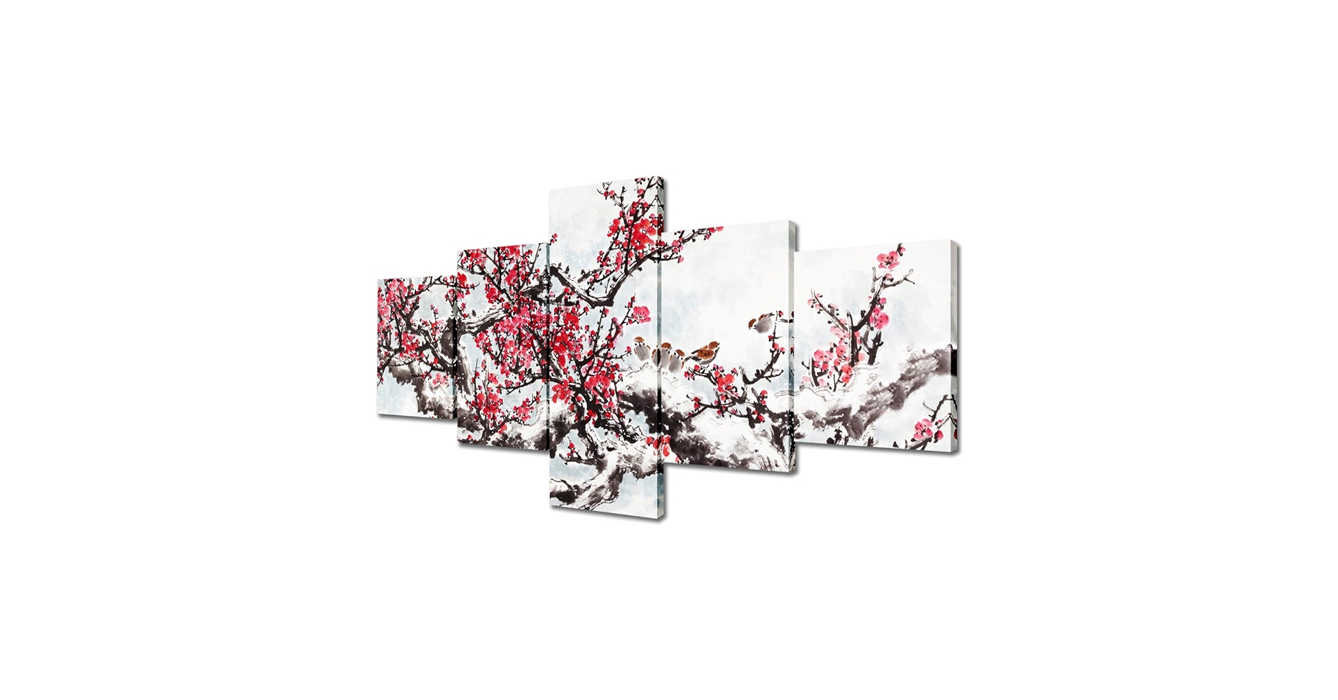 水墨画 梅の花 No.2「梅」を水墨画で描いてみましょう。 - YouTube